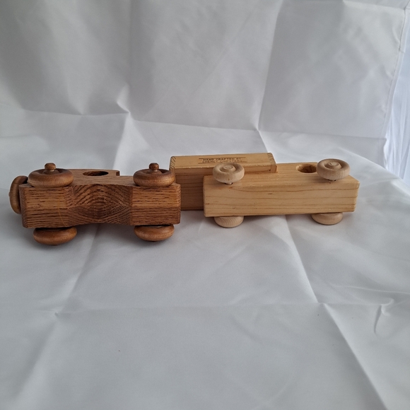 Vintage Style Wooden Toy Cars - Picture 12 of 12